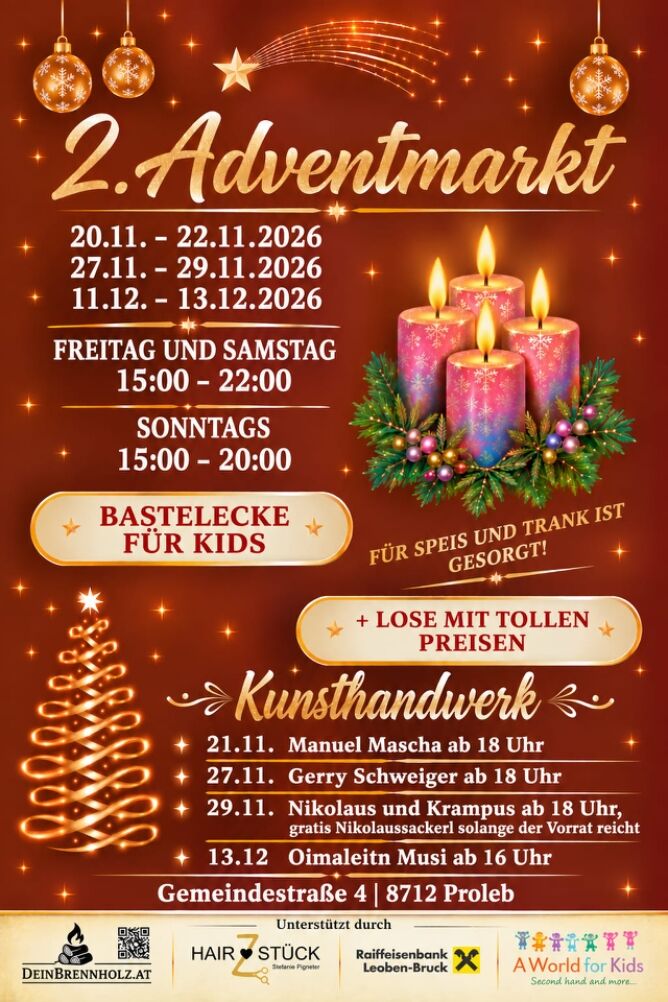 Adventmarkt in Proleb